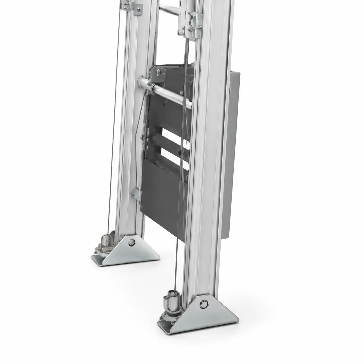 GEDA Fußteil belastbar von 200kg bis 250 kg  - 2,00 m
