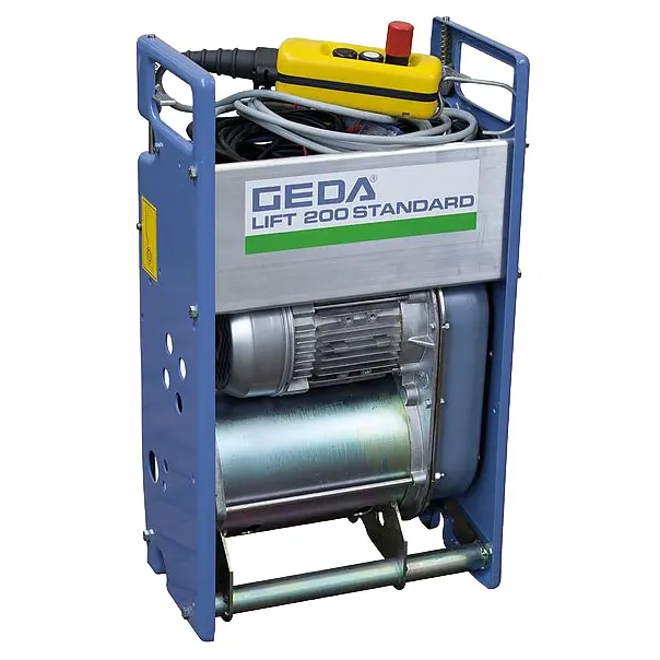 GEDA Lift 200 Standard Winde mit 43 m Drahtseil