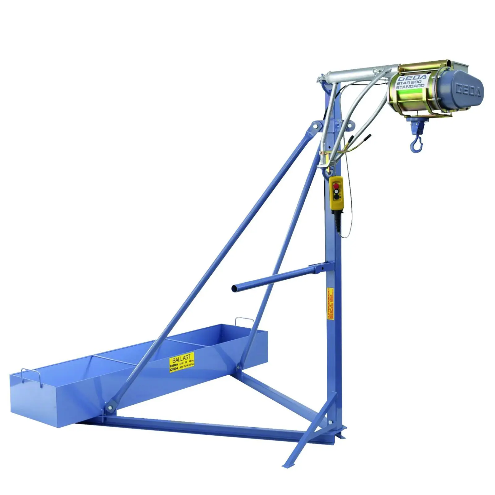 GEDA Dreibock freistehend mit Ballastbehälter
